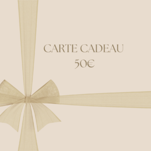 Carte cadeaux 50€